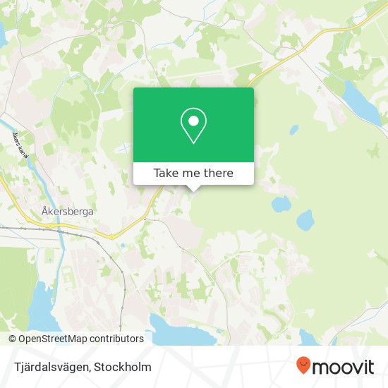 Tjärdalsvägen karta