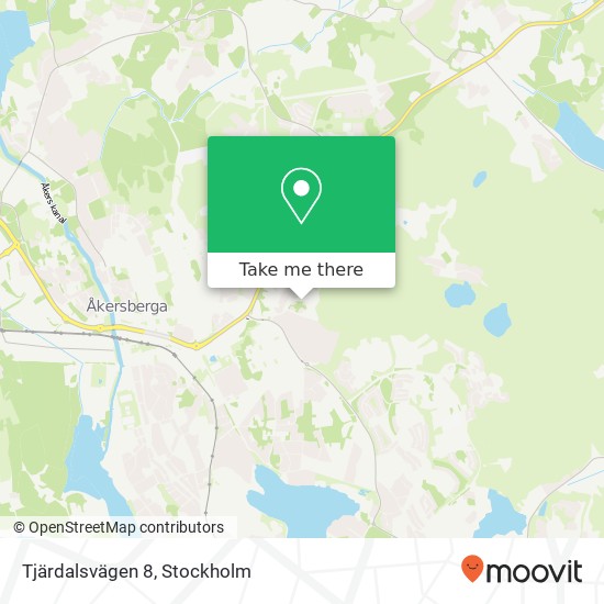 Tjärdalsvägen 8 karta