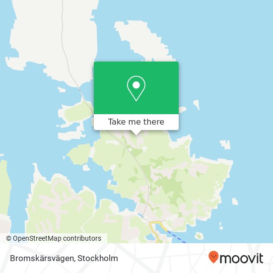 Bromskärsvägen karta