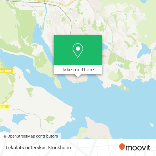 Lekplats österskär karta