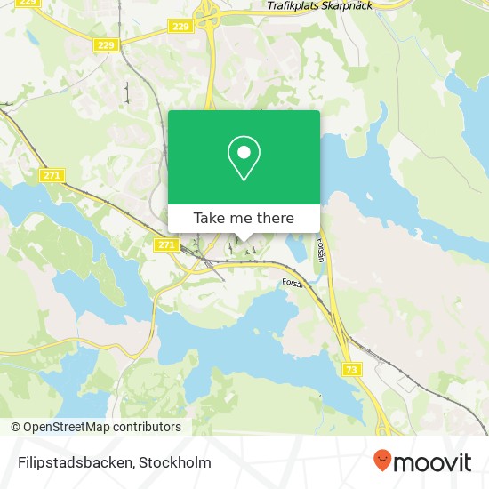 Filipstadsbacken karta