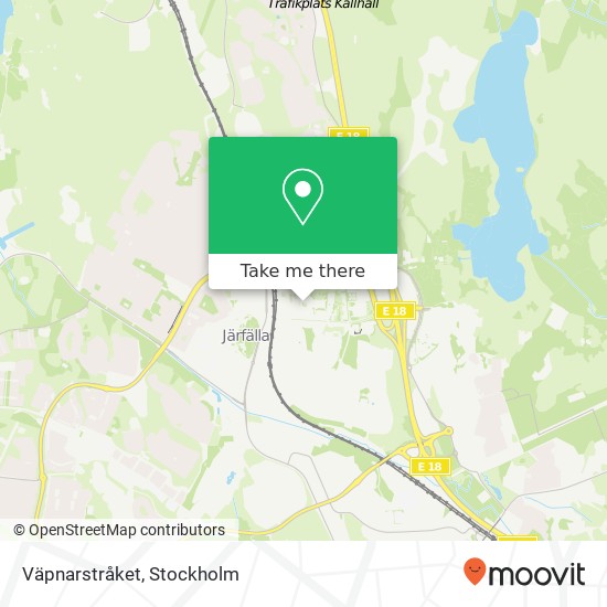 Väpnarstråket karta