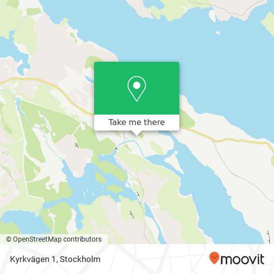 Kyrkvägen 1 karta