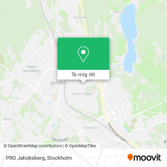 PRO Jakobsberg karta