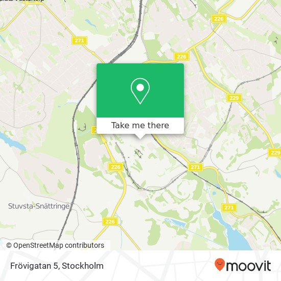 Frövigatan 5 karta