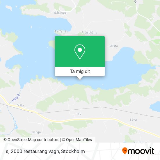 sj 2000 restaurang vagn karta