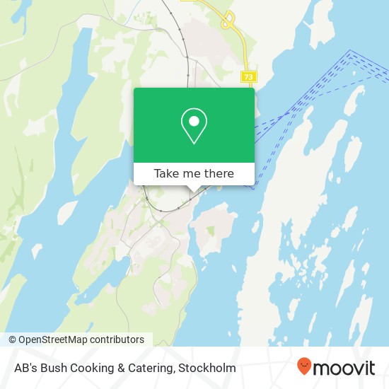 AB's Bush Cooking & Catering, Strandvägen 5 SE-149 34 Nynäshamn karta