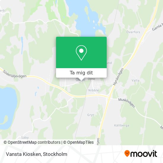 Vansta Kiosken karta