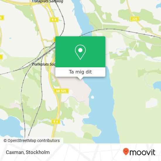 Caxman, Pershagsvägen 53 SE-151 39 Södertälje karta