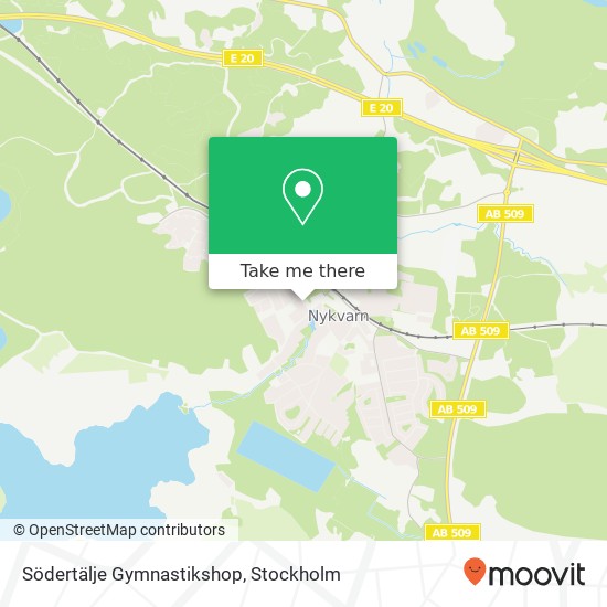 Södertälje Gymnastikshop, Holländarevägen 11 SE-155 31 Nykvarn karta