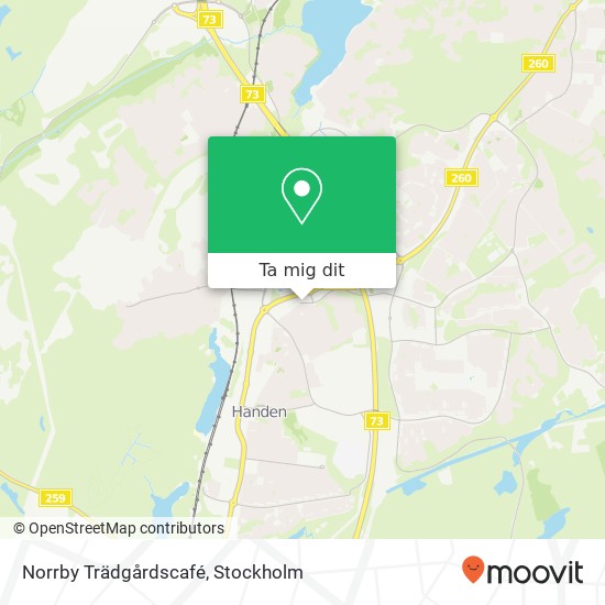 Norrby Trädgårdscafé, Vendelsövägen 13 SE-136 44 Haninge karta