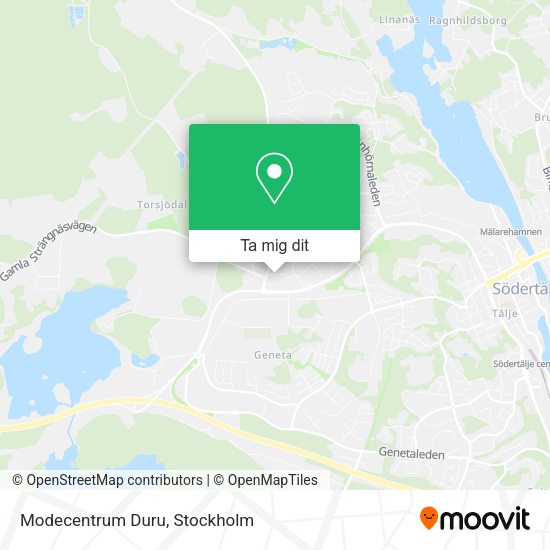 Modecentrum Duru karta