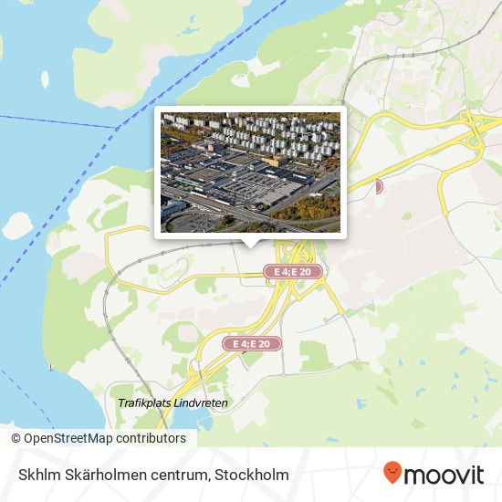 Skhlm Skärholmen centrum karta