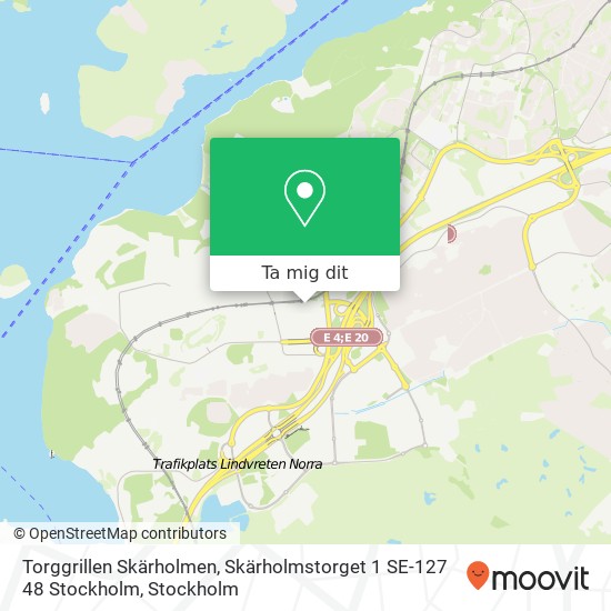 Torggrillen Skärholmen, Skärholmstorget 1 SE-127 48 Stockholm karta