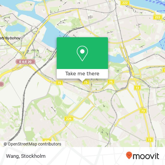 Wang, Årstavägen 37 SE-120 52 Stockholm karta