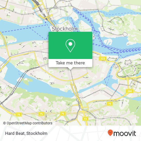 Hard Beat, Götgatan 86 SE-118 62 Stockholm karta