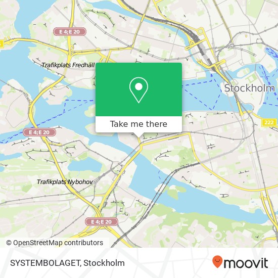 SYSTEMBOLAGET, Långholmsgatan 21 SE-117 33 Stockholm karta