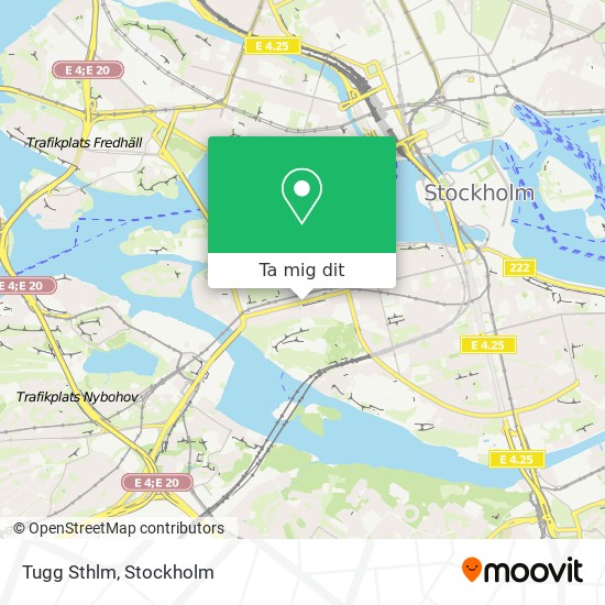 Tugg Sthlm karta