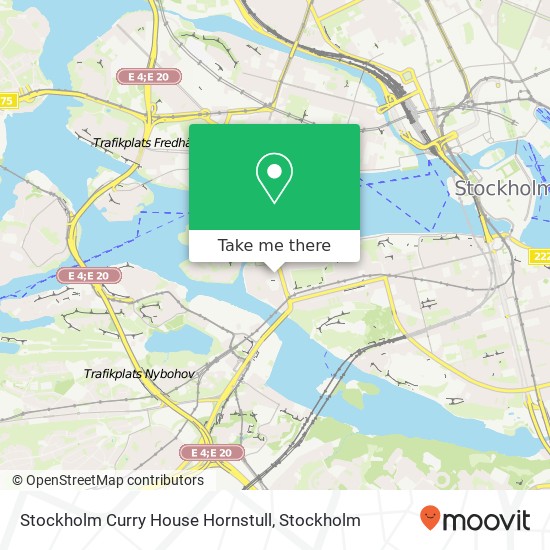 Stockholm Curry House Hornstull, Verkstadsgatan 3 SE-117 36 Stockholm karta