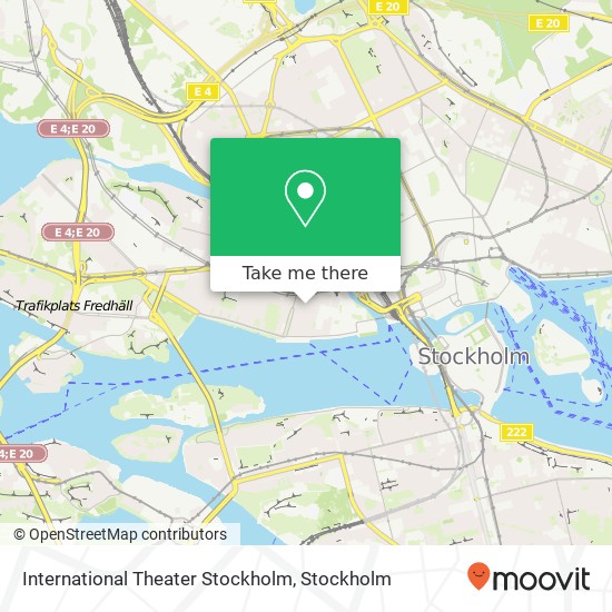 International Theater Stockholm karta