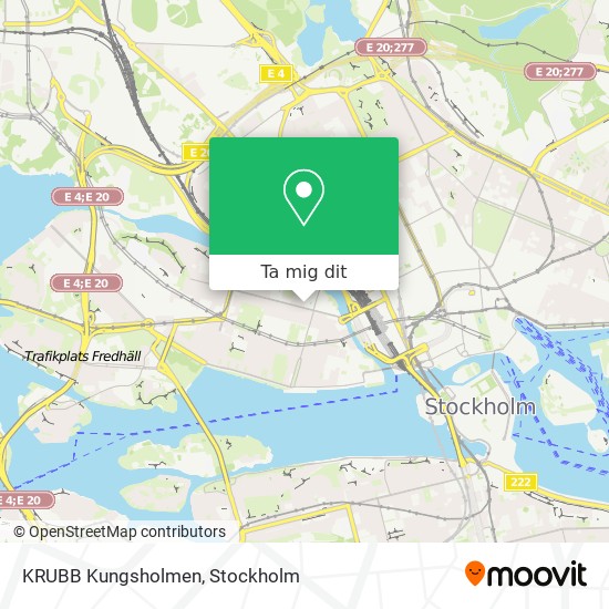 KRUBB Kungsholmen karta