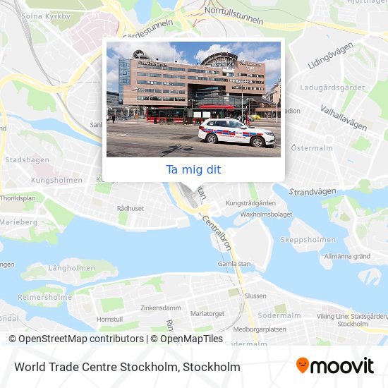 World Trade Centre Stockholm karta