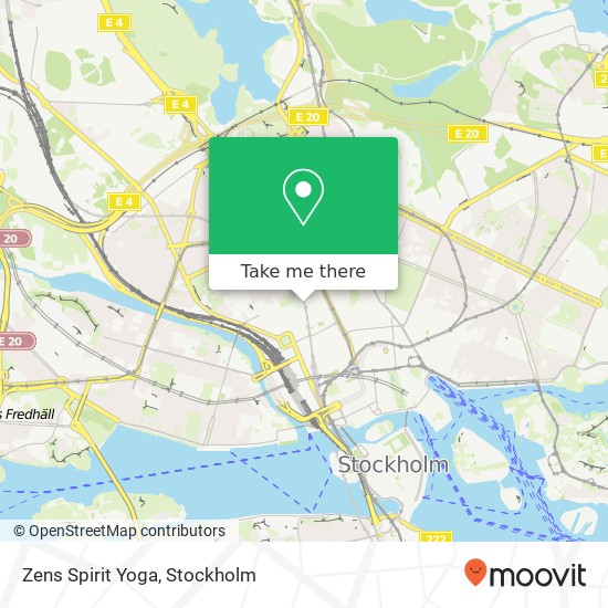 Zens Spirit Yoga, Drottninggatan 81 SE-111 60 Stockholm karta