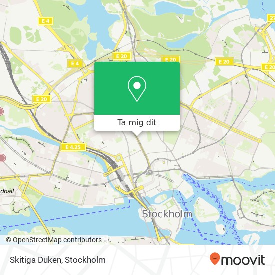 Skitiga Duken, Sveavägen 60 SE-111 34 Stockholm karta