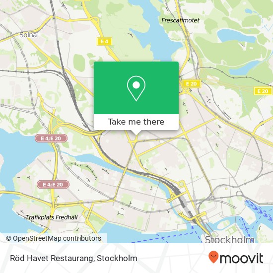 Röd Havet Restaurang, Sankt Eriksgatan 97 SE-113 31 Stockholm karta