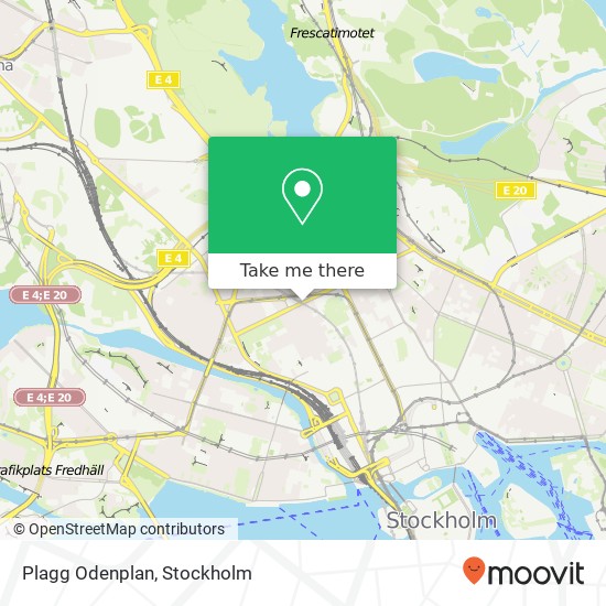 Plagg Odenplan, Odengatan 75 SE-113 29 Stockholm karta