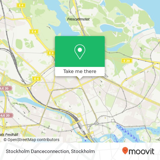 Stockholm Danceconnection, Sveavägen 128 SE-113 50 Stockholm karta