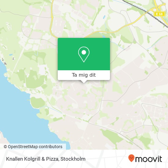 Knallen Kolgrill & Pizza, Blomsterkungsvägen 116 SE-165 77 Hässelby karta