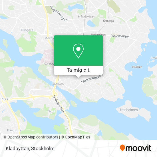 Klädbyttan karta