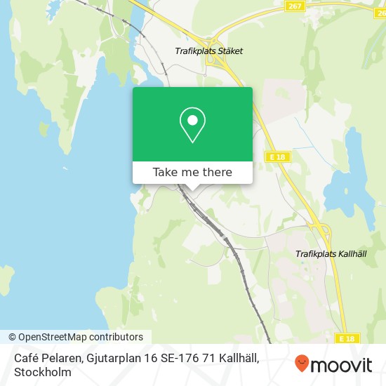 Café Pelaren, Gjutarplan 16 SE-176 71 Kallhäll karta