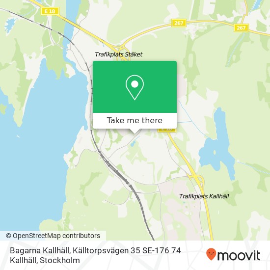 Bagarna Kallhäll, Källtorpsvägen 35 SE-176 74 Kallhäll karta