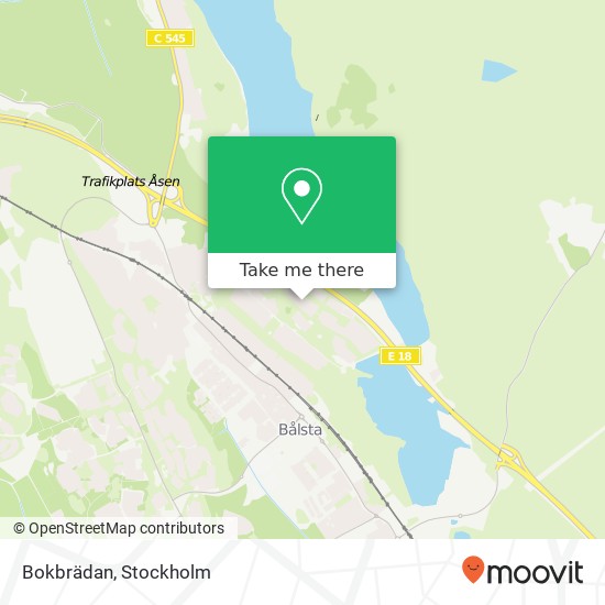 Bokbrädan karta