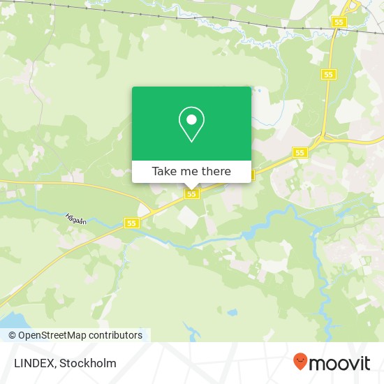 LINDEX, Fyrisparksvägen 1 SE-752 67 Uppsala karta