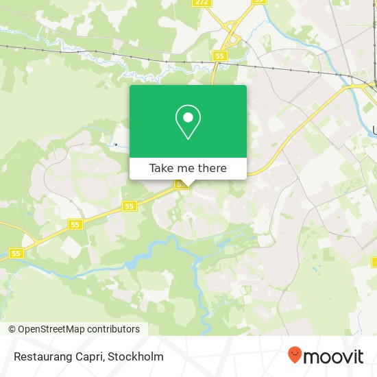 Restaurang Capri, Flogstavägen 94 SE-752 72 Uppsala karta