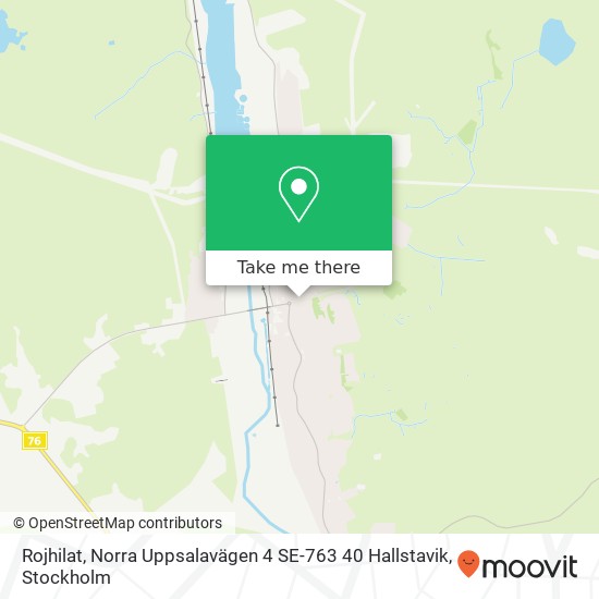 Rojhilat, Norra Uppsalavägen 4 SE-763 40 Hallstavik karta