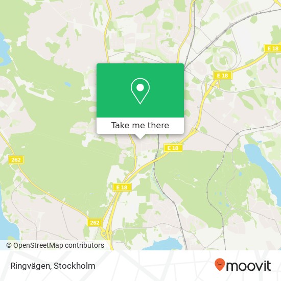 Ringvägen karta