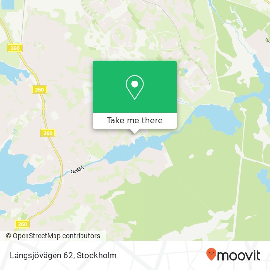 Långsjövägen 62 karta