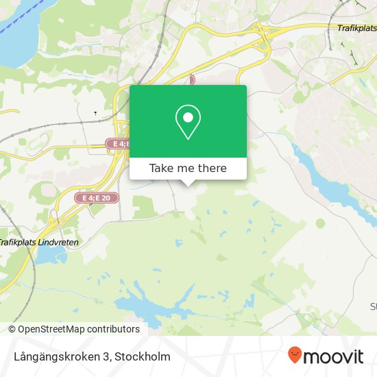 Långängskroken 3 karta