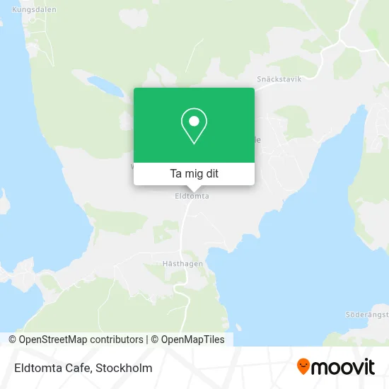Eldtomta Cafe karta
