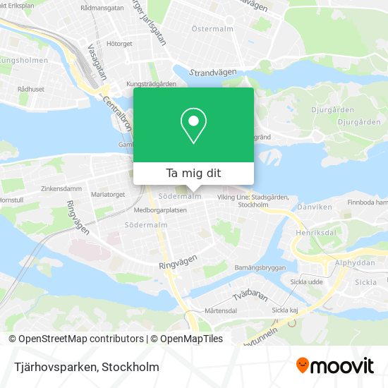 Tjärhovsparken karta