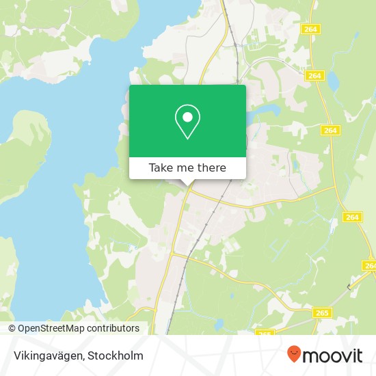 Vikingavägen karta