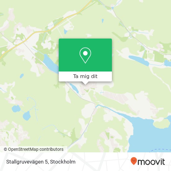 Stallgruvevägen 5 karta