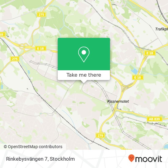 Rinkebysvängen 7 karta