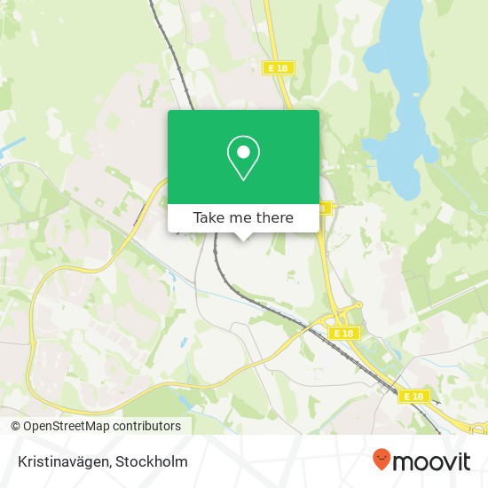 Kristinavägen karta