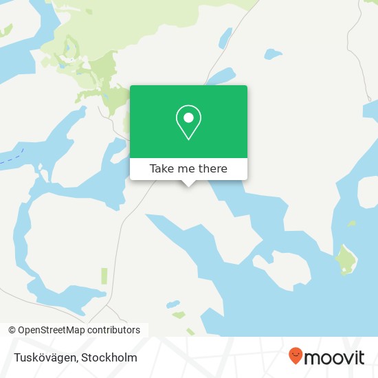 Tuskövägen karta