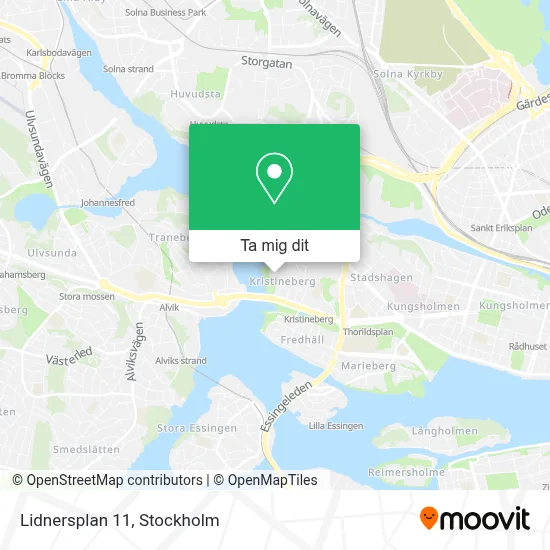 Lidnersplan 11 karta